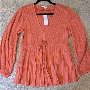 American Eagle Babydoll Blouse